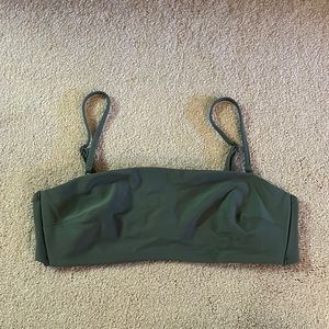 Aerie medium bandeau swim top w/ removable straps